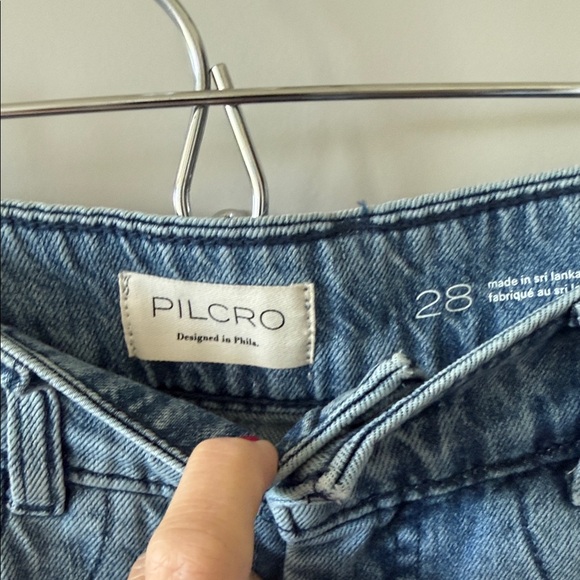Pilcro Light Blue Flare Jeans - Picture 2 of 4